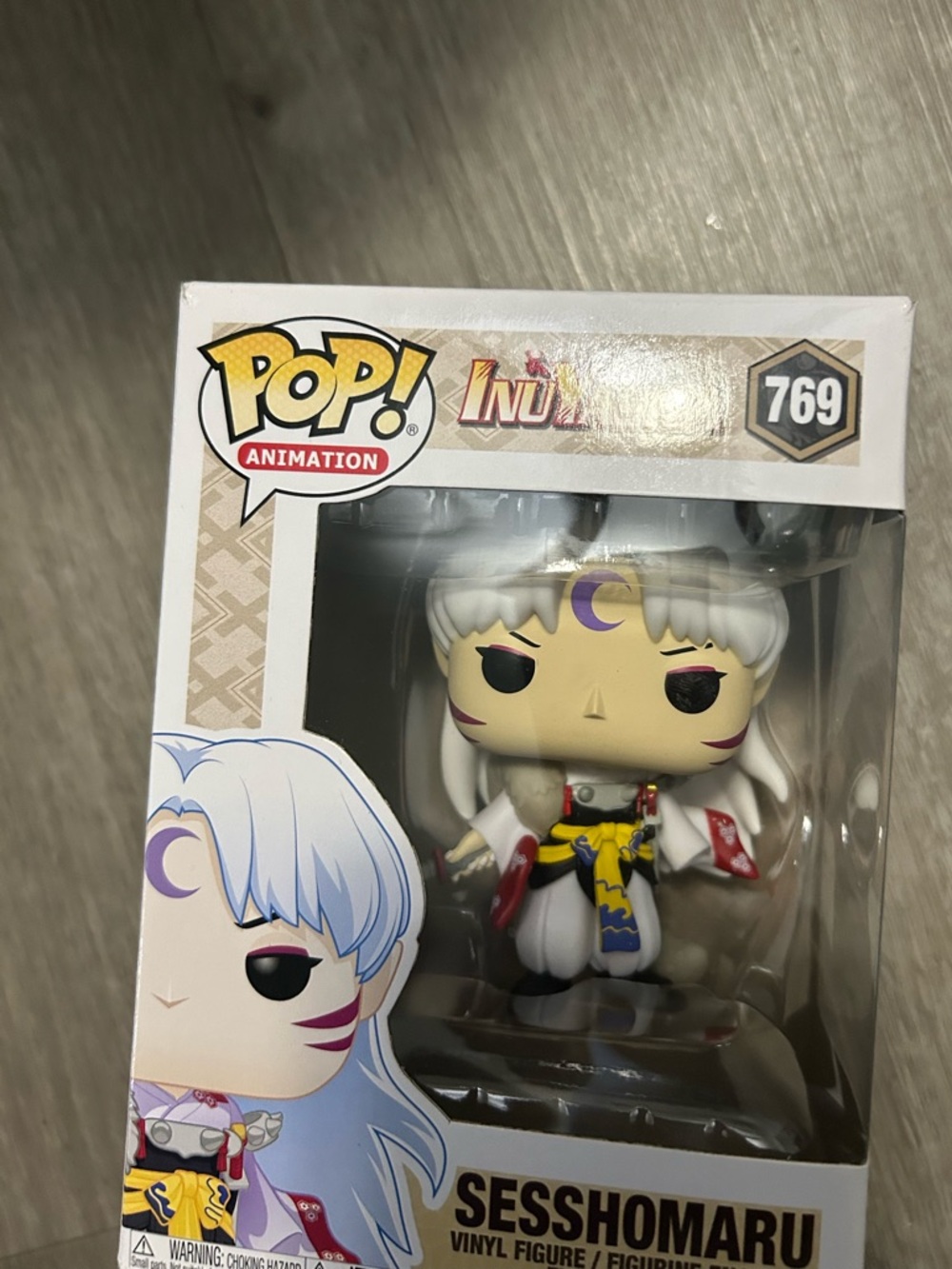Funko Sesshomaru Vinyl Figure - White, Purple & Yellow Accents brand new